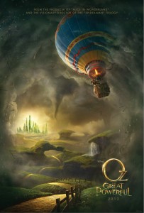 Theatrical poster for "Oz the Great and Powerful".